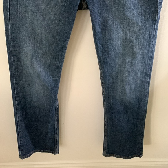 Signature by Levi Strauss Blue Straight-Leg Jeans - Picture 3 of 14